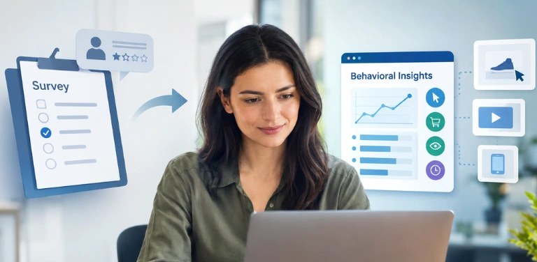 Behaviour-Led Research Is Replacing Opinion-Led Surveys